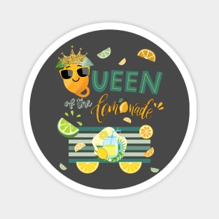 Queen of Lemonade Stand National Lemon Juice Day Magnet